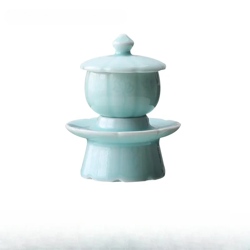 كأس سيراميك سيلادون مع كأس ماء - مراجعة Celadon Ceramic Cup وسعره