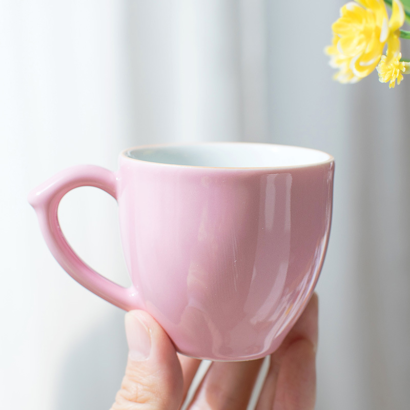 كوب شاي سيراميك فاخر بمقبض من  - مراجعة Celadon Ceramic Cup وسعره