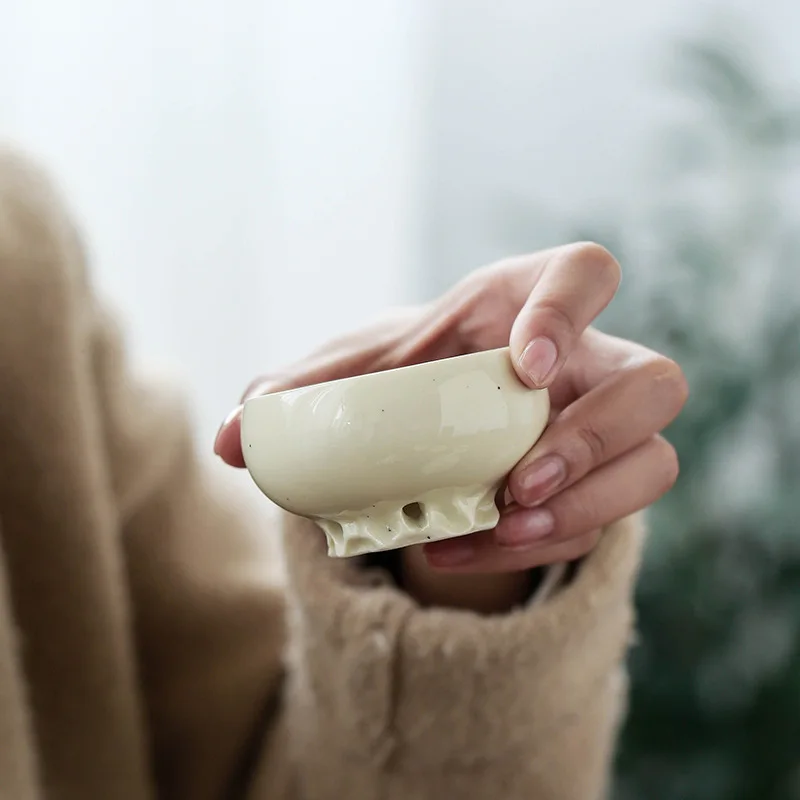 فنجان شاي يدوي الصنع بأسلوب صي - مراجعة Celadon Ceramic Cup وسعره