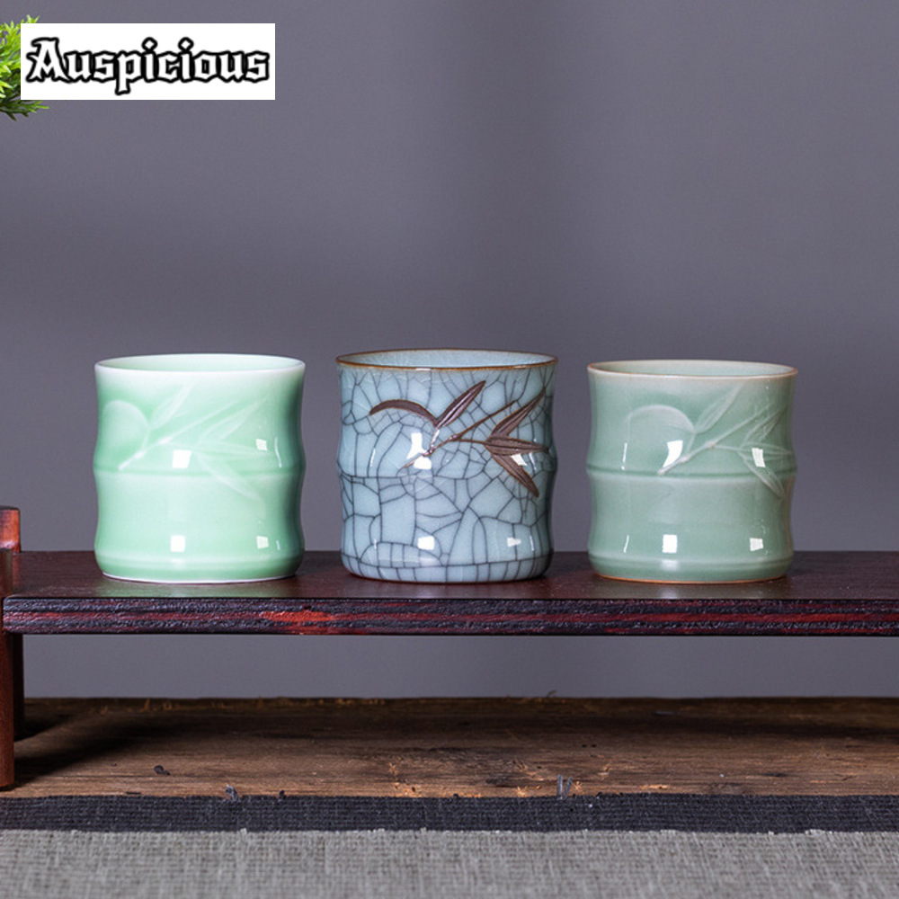 فنجان شاي مبتكر من السيراميك ع - مراجعة Celadon Ceramic Cup وسعره